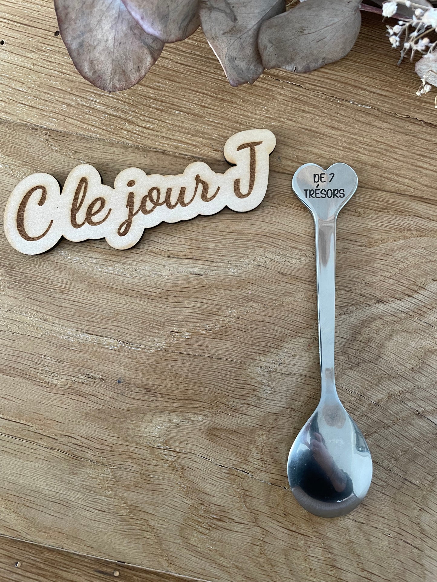 Petite cuillère personnalisée « mamie »