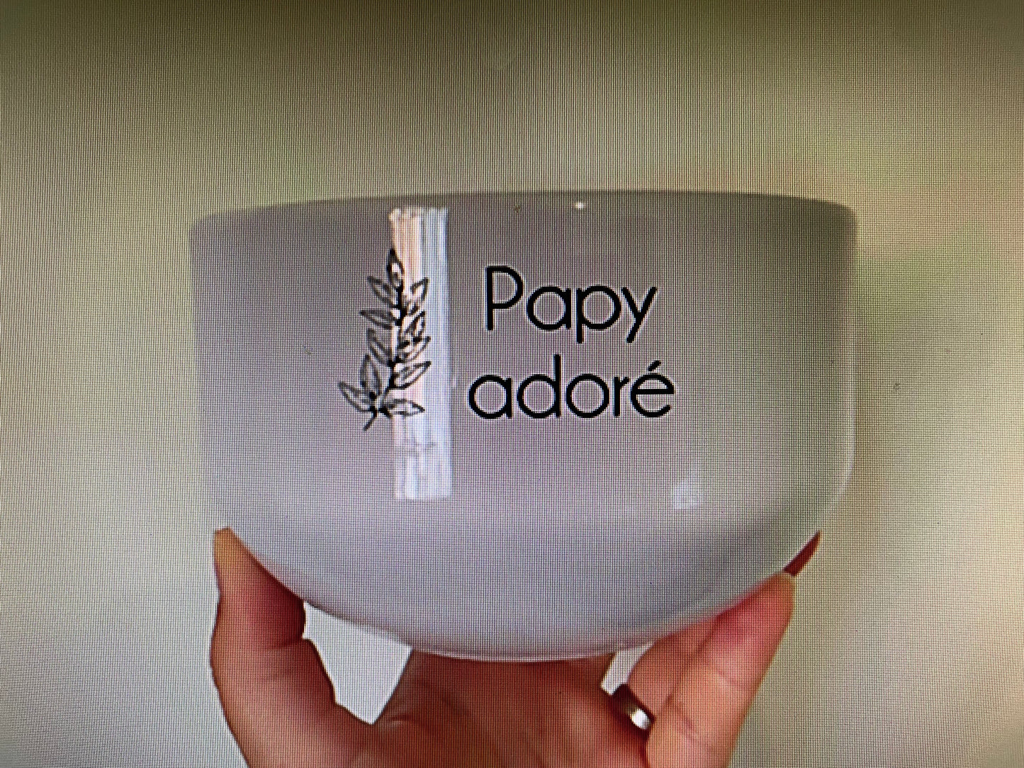 Bol « papy adoré »