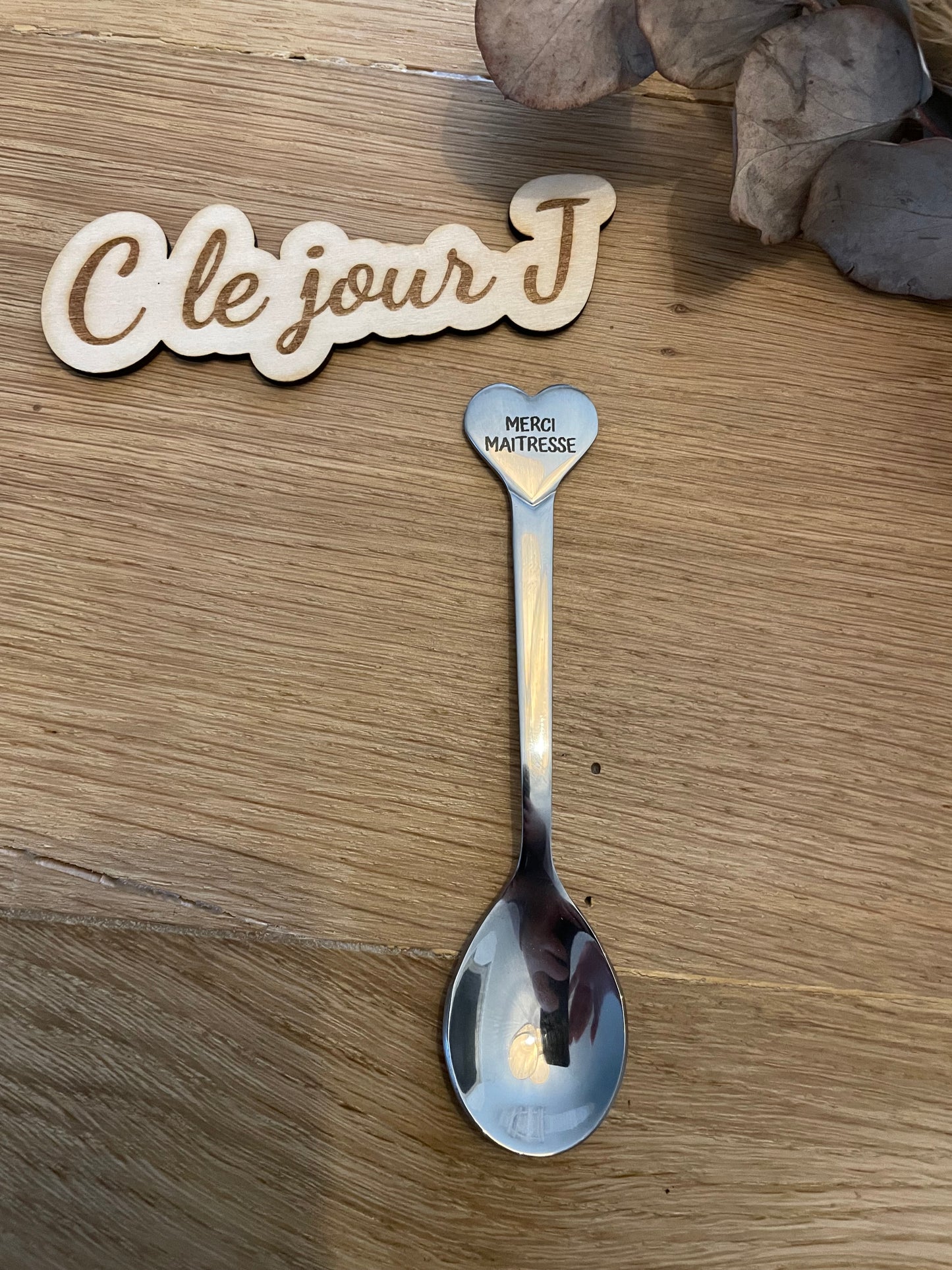 Petite cuillère « merci »