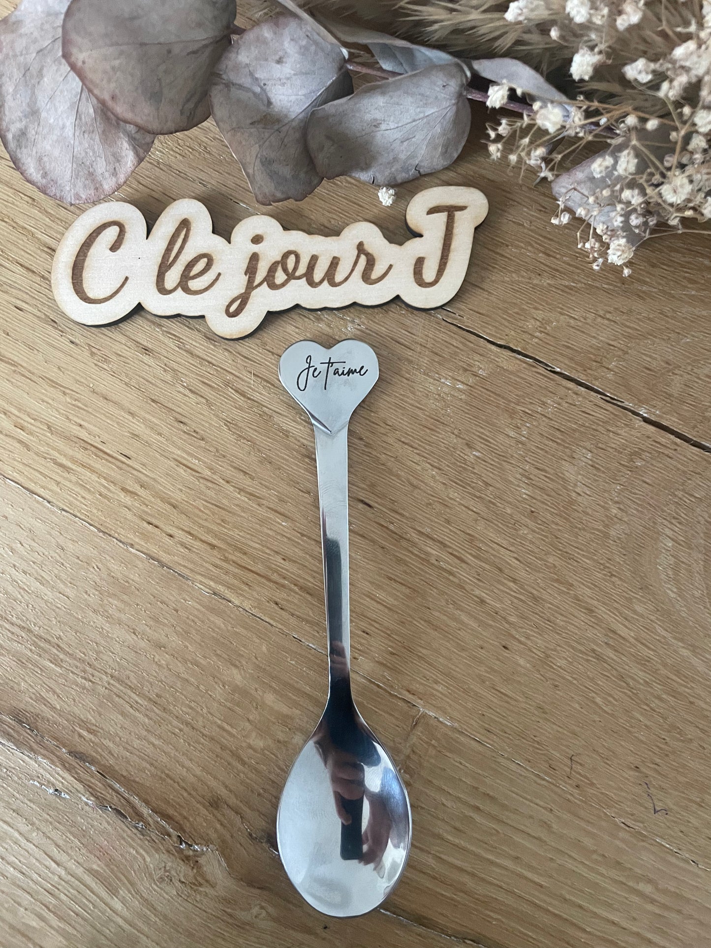 Petite cuillère personnalisée