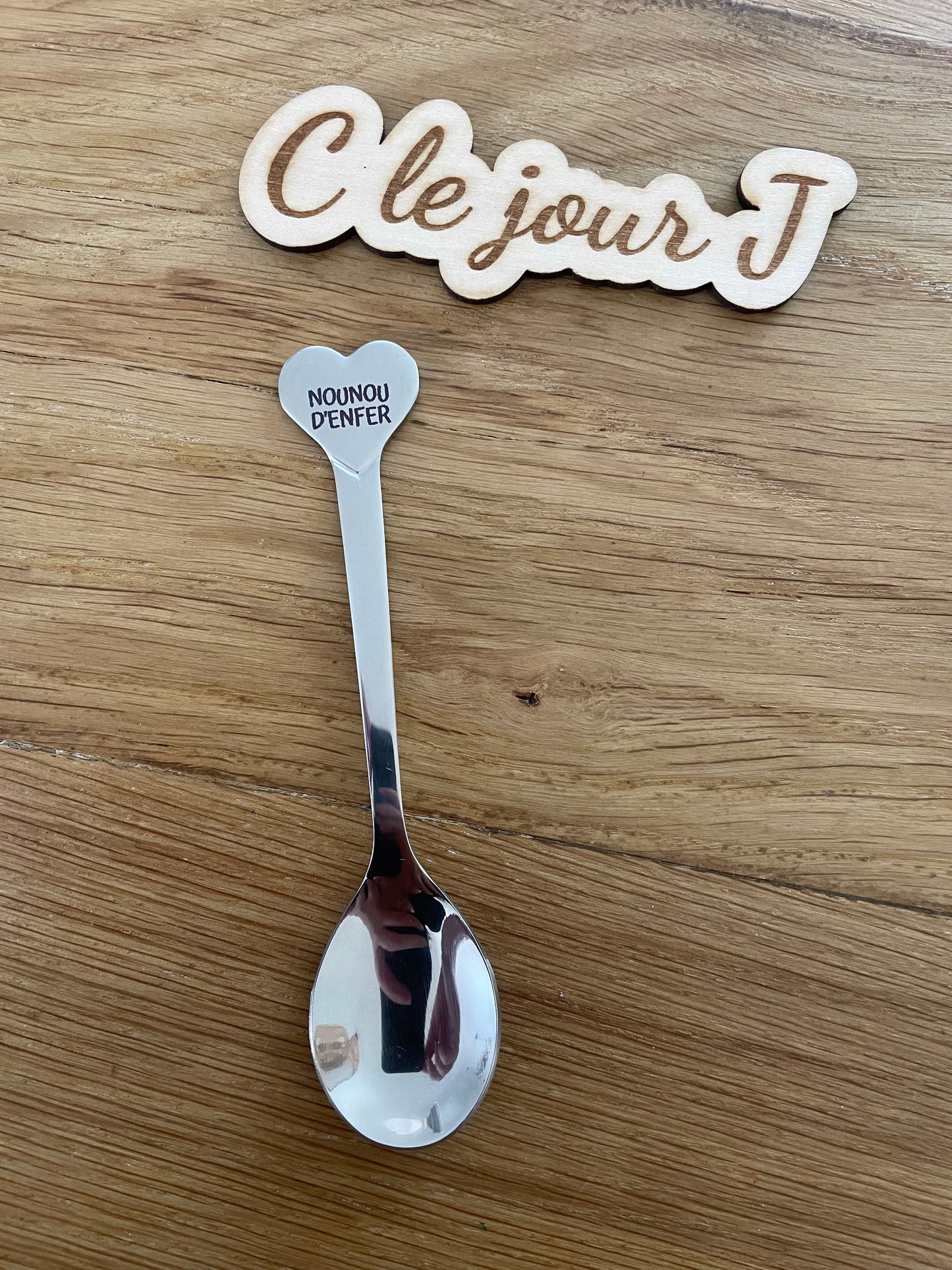 Petite cuillère « nounou d’enfer »