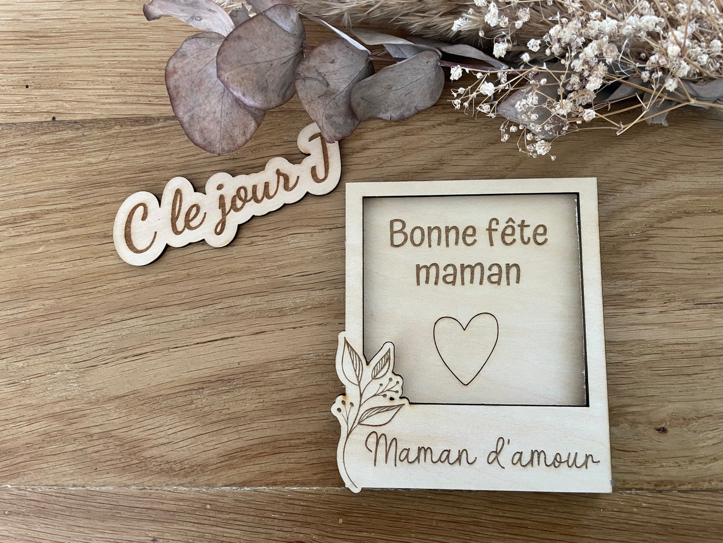 Cadre aimanté « maman d’amour »