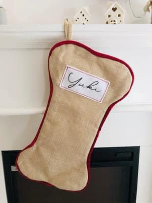 Chaussette de Noël « os »