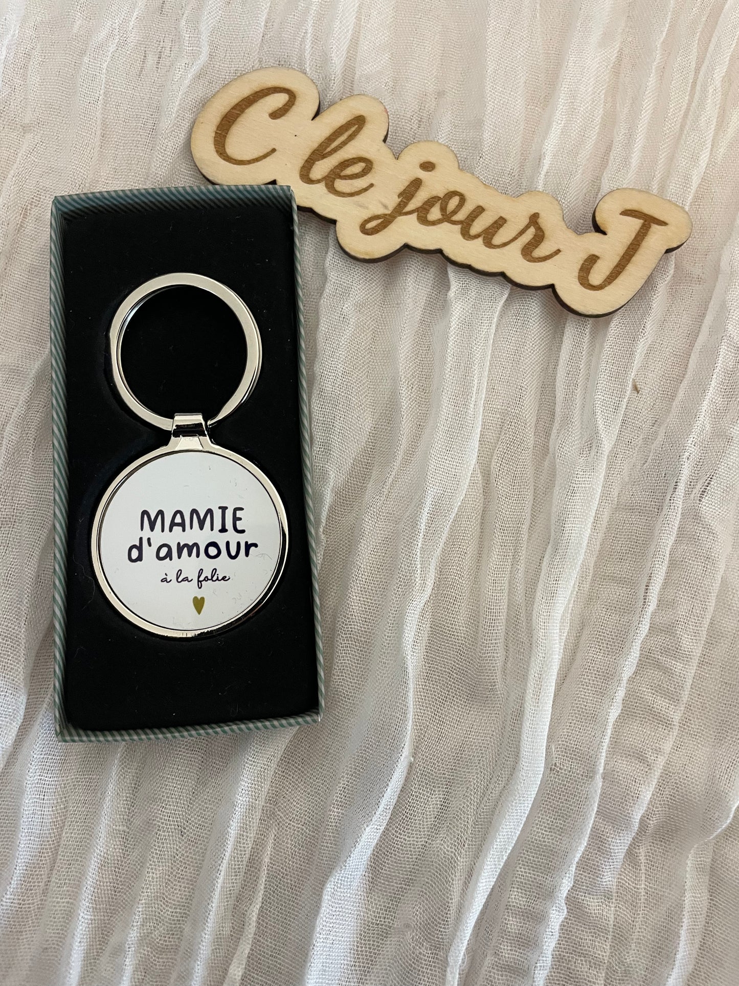 Porte clé « à la folie »
