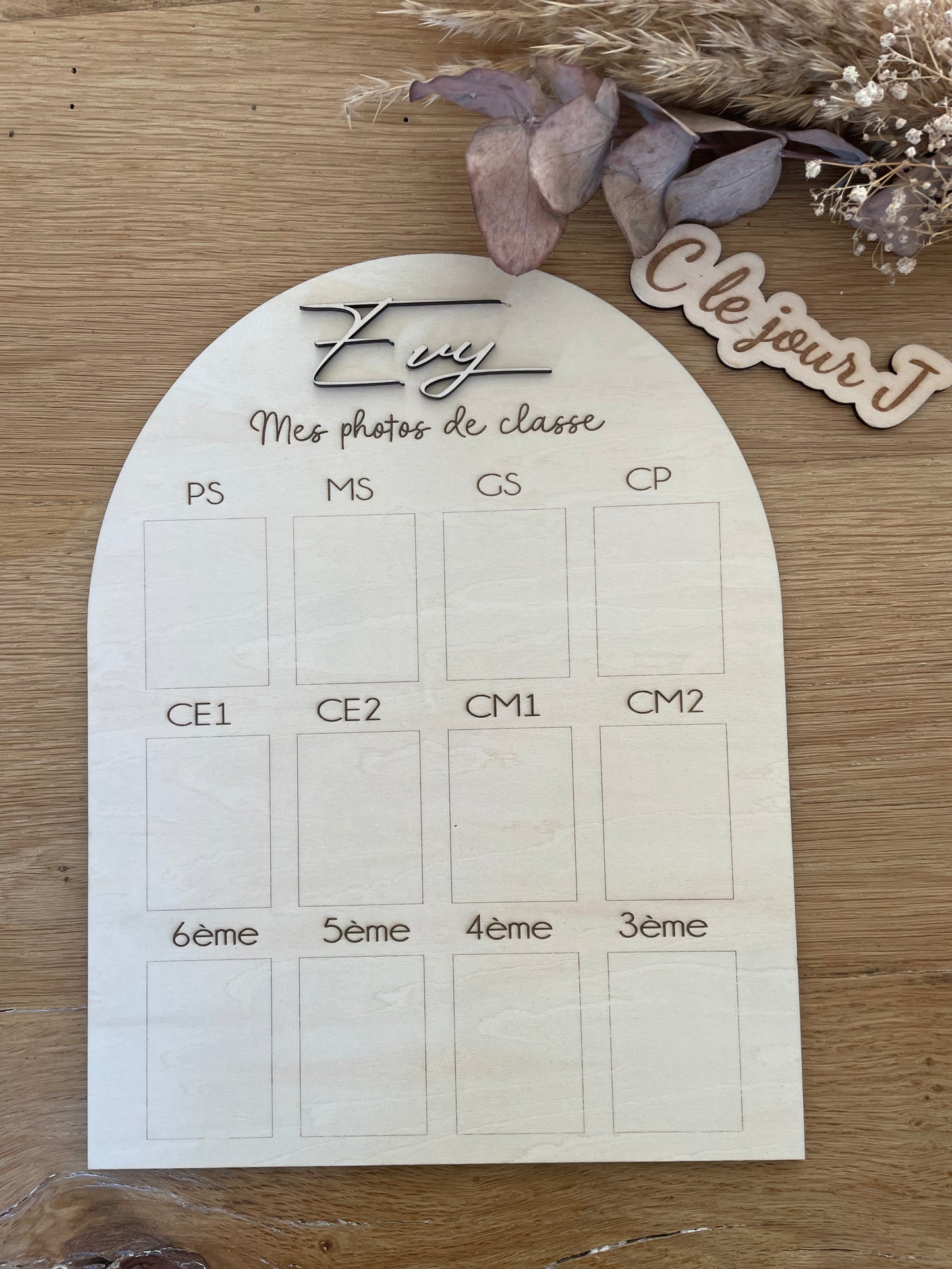 Panneau « mes photos de classe » version 2