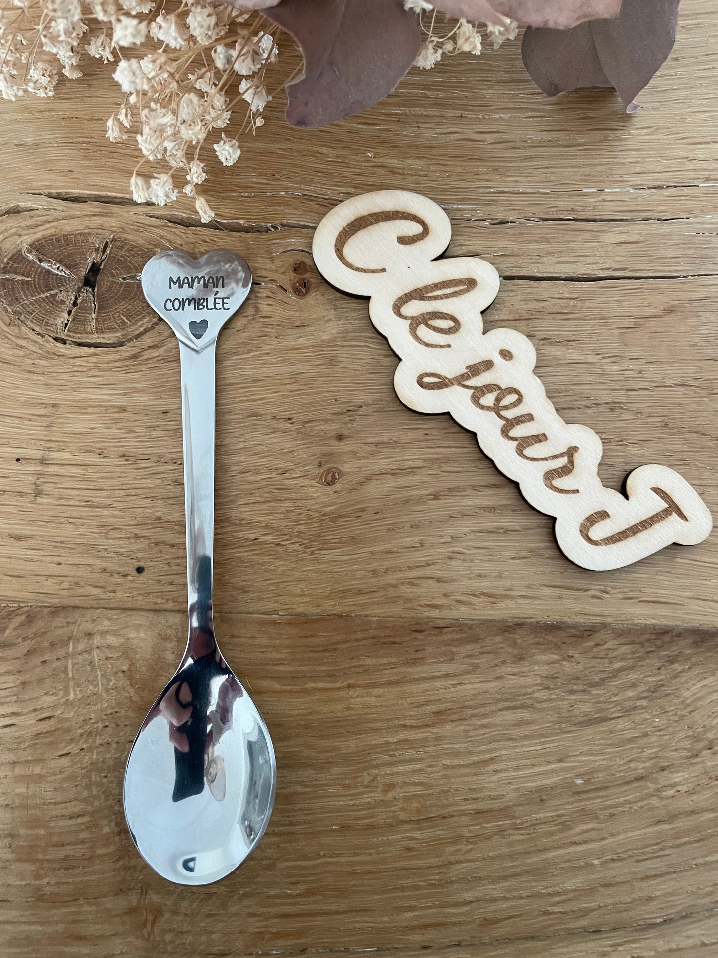 Petite cuillère « maman comblée »