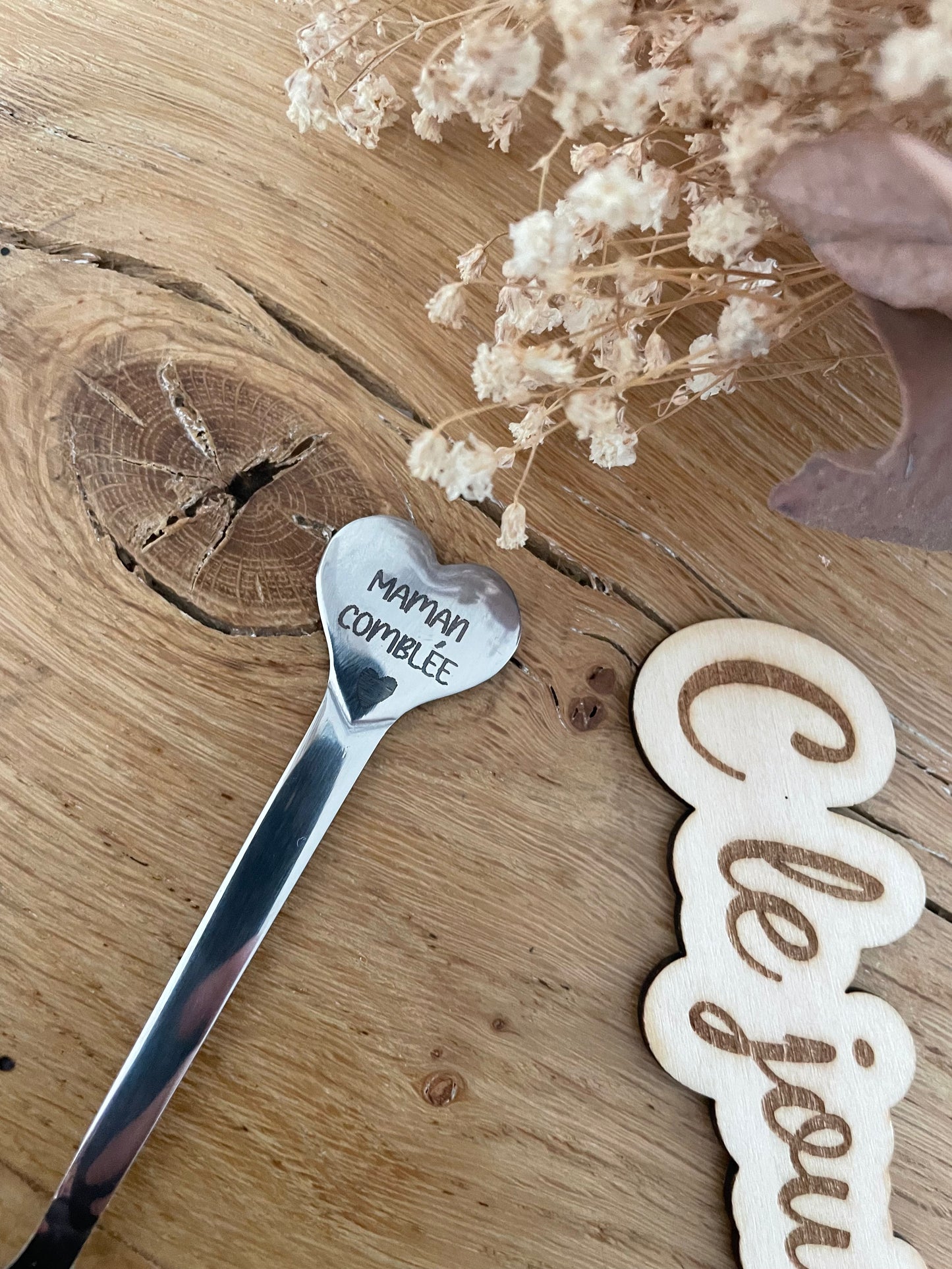 Petite cuillère « maman comblée »