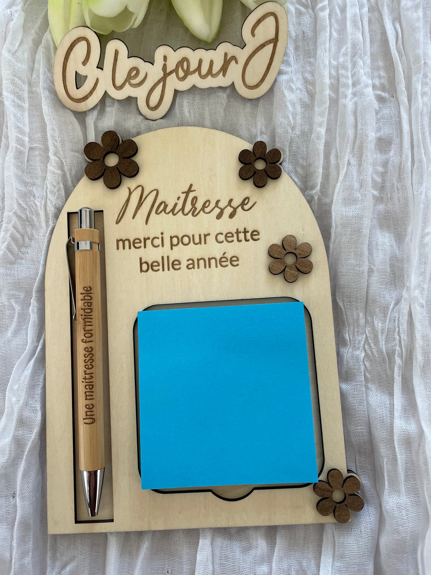 Post-it « maîtresse »