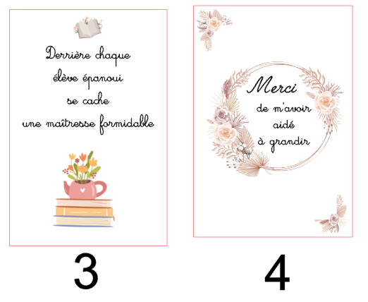 Carnet personnalisé