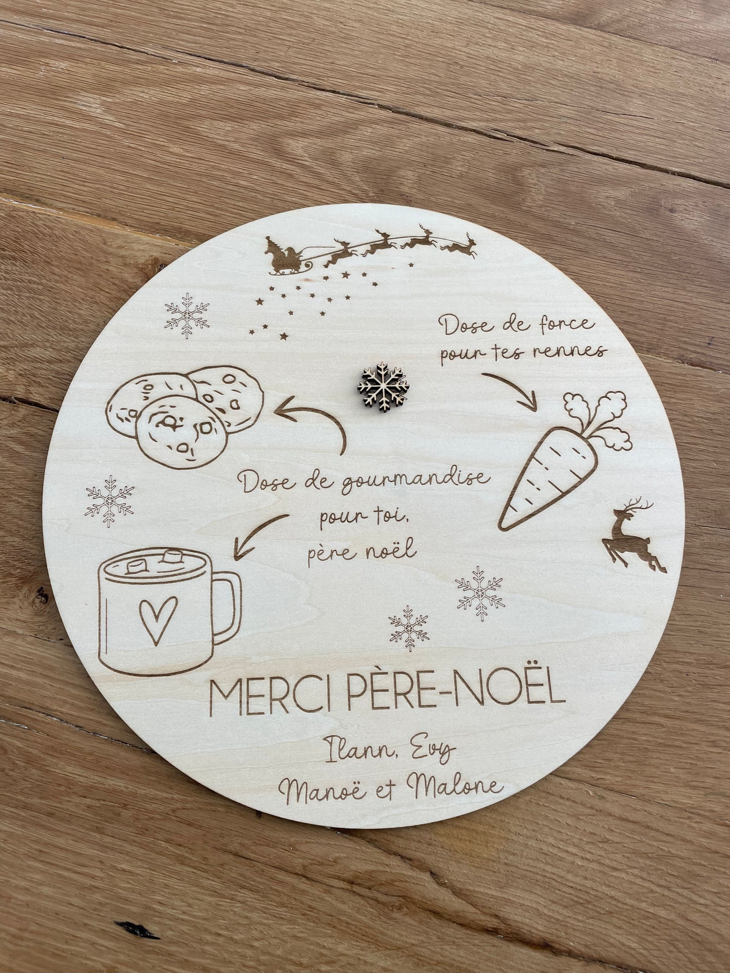 Plateau Père Noël