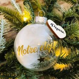 Boule de Noël hommage