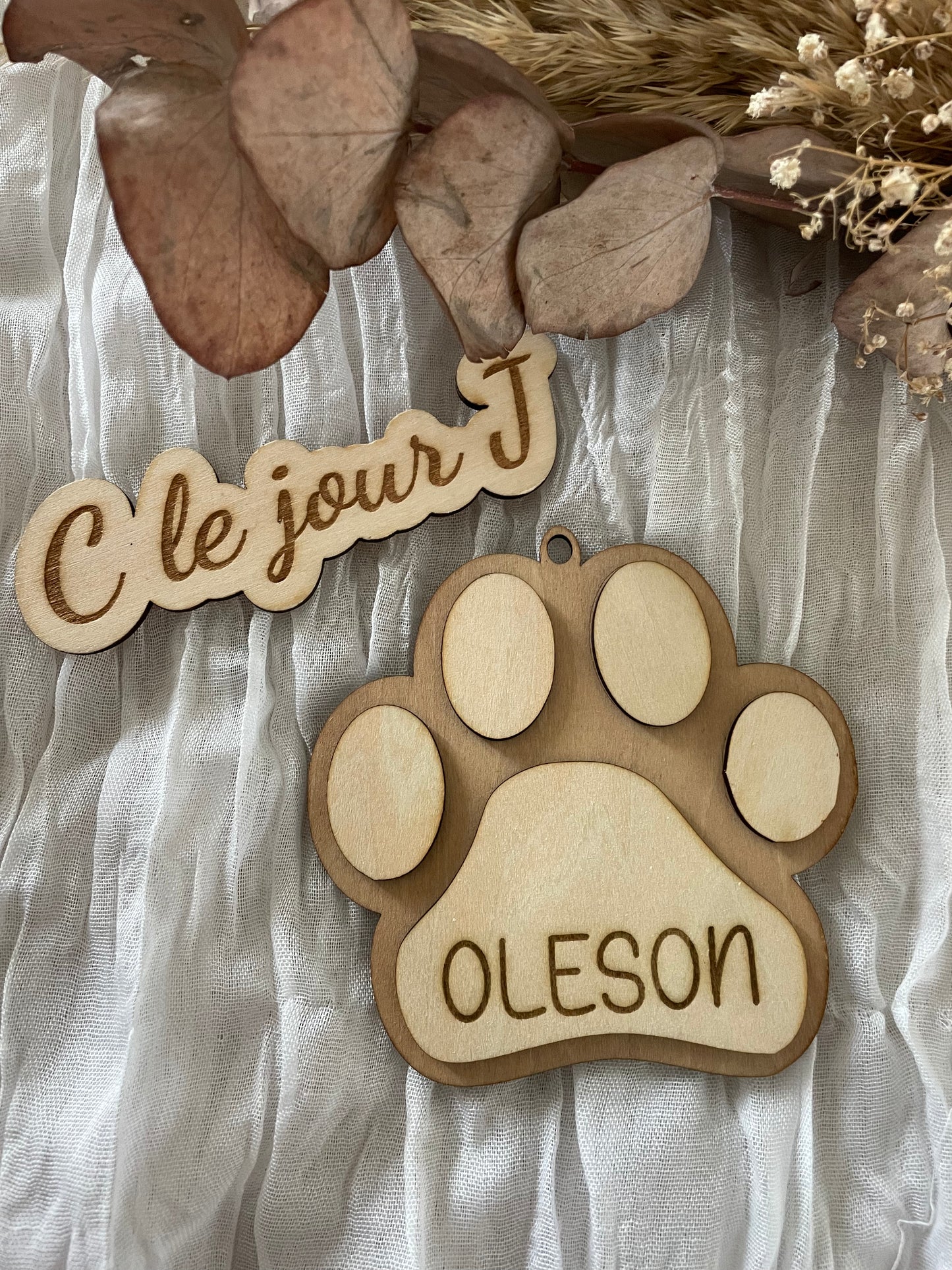 Boule de Noël « animaux »