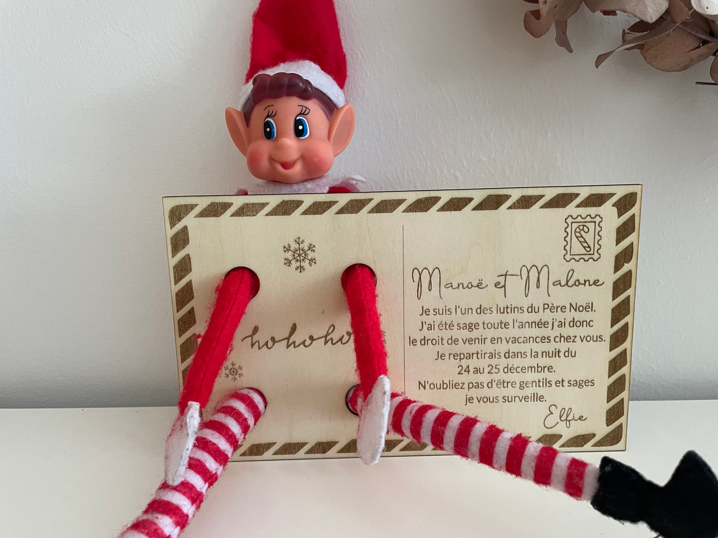 Carte postale « lutin farceur »