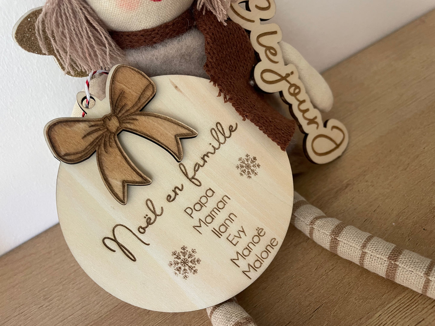 Boule de Noël « famille »
