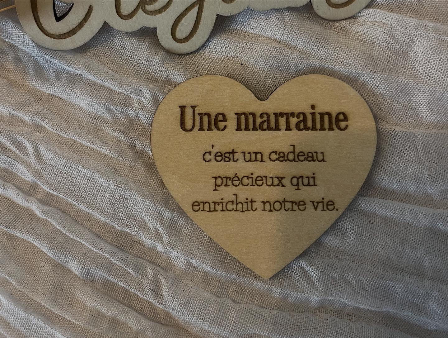 Magnet « une marraine «