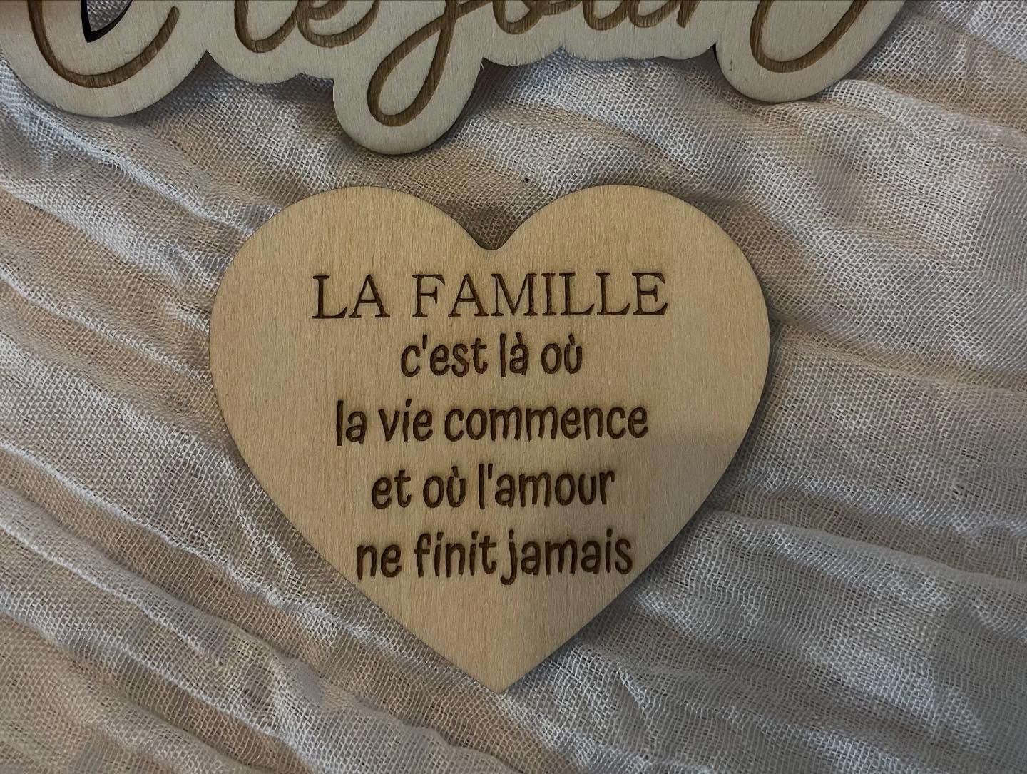 Magnet « la famille «