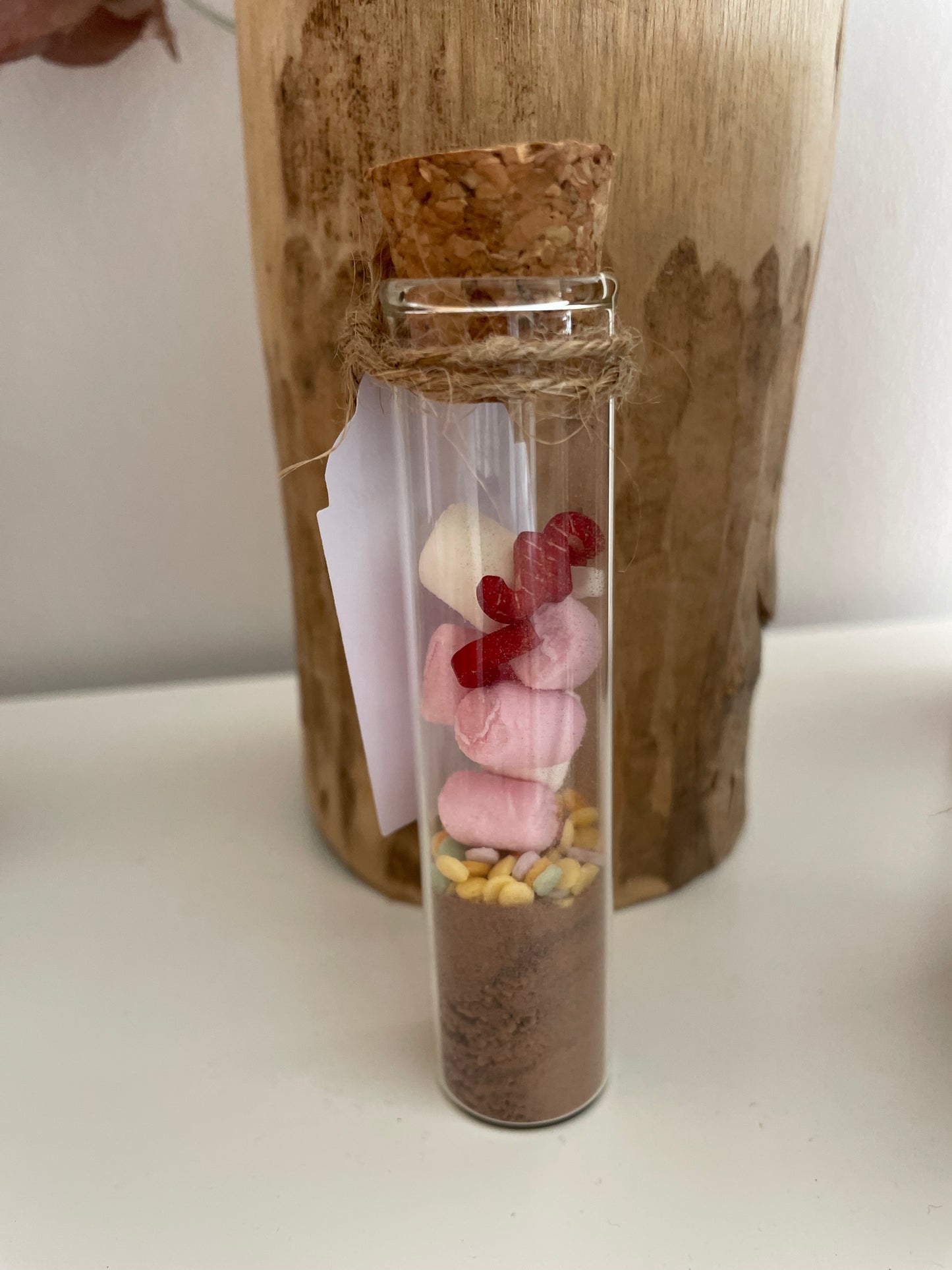 Kit chocolat chaud « modèle sapin doré »