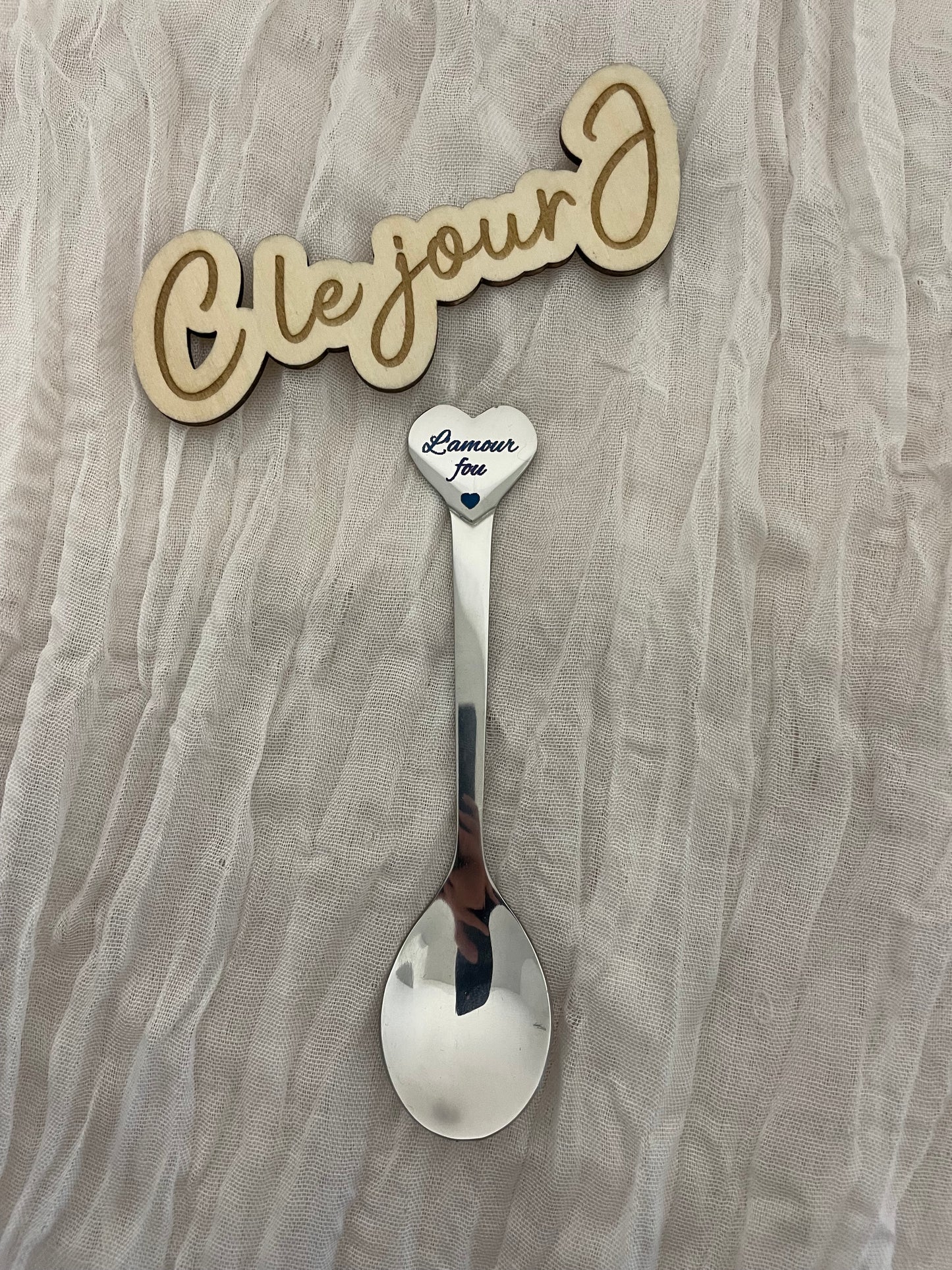 Petite cuillère « L’amour fou »