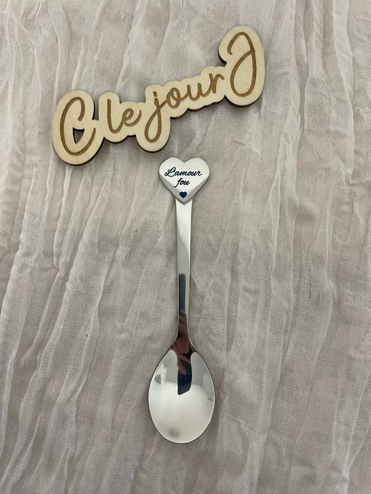 Petite cuillère « L’amour fou »