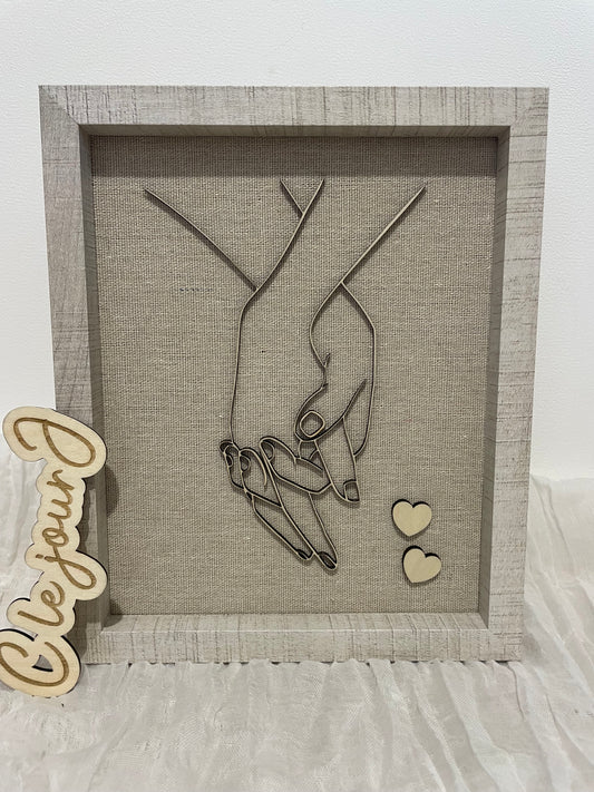 Cadre « l’amour fou »