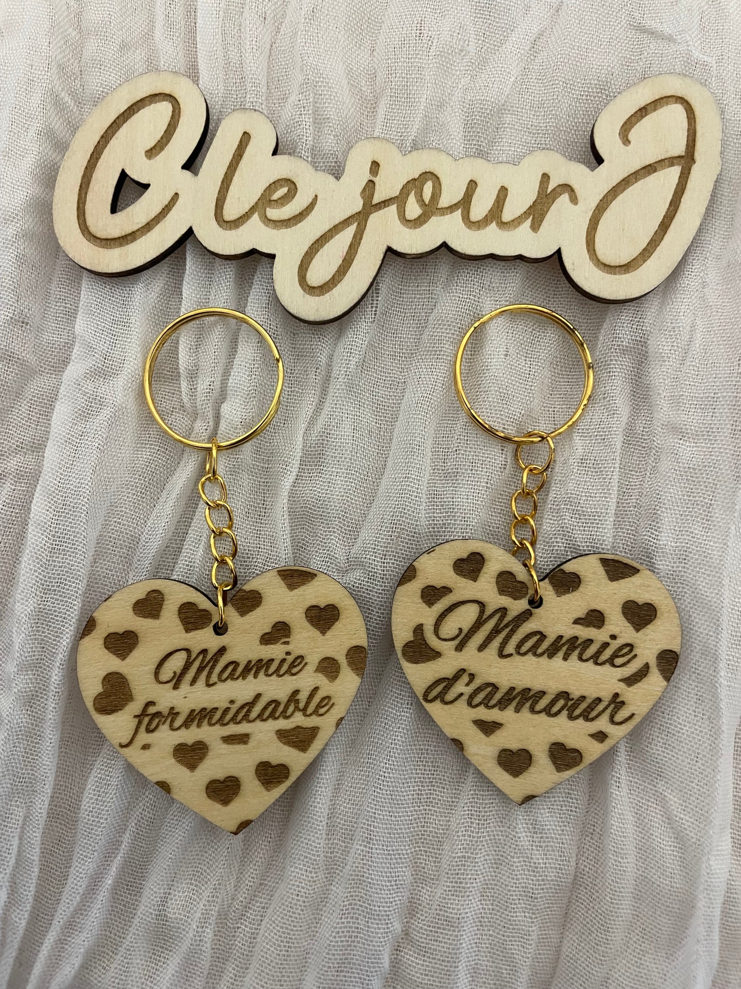 Porte clé « mamie formidable »