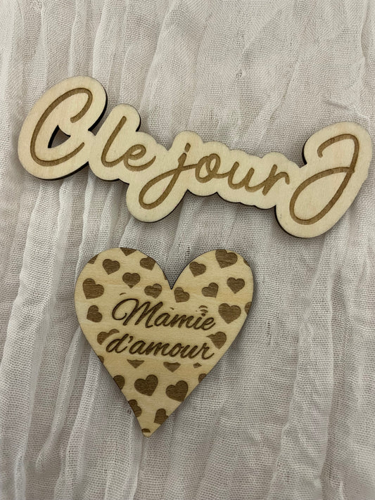 Magnet « Mamie d’amour »