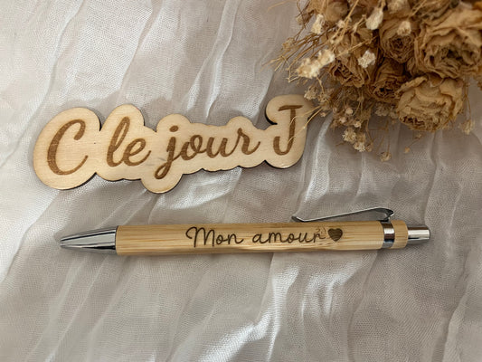 Stylo « mon amour »