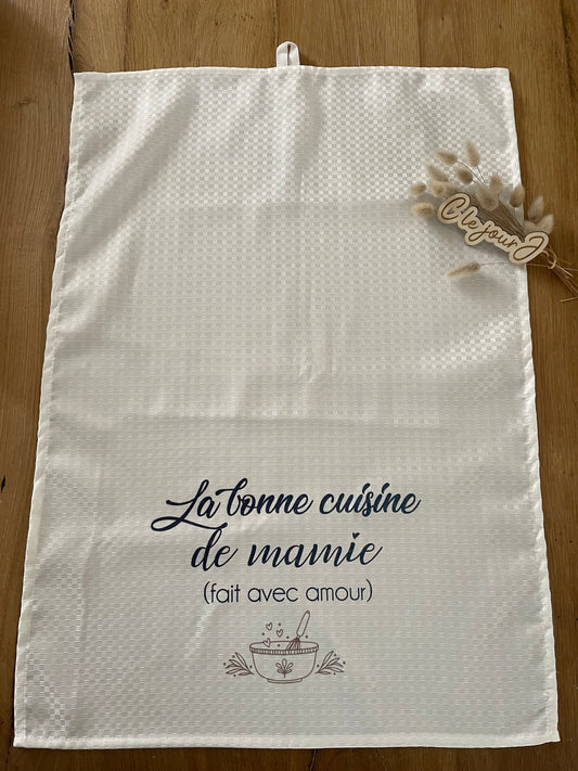 Torchon personnalisé