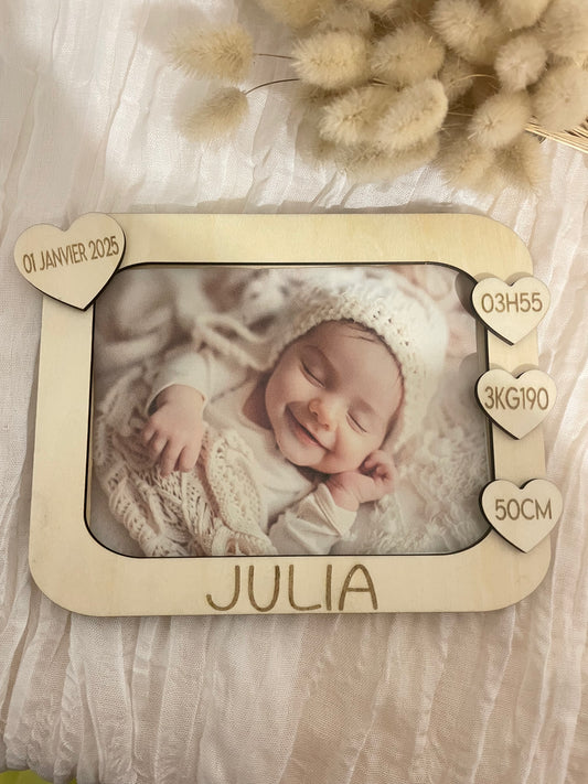 Cadre photo naissance