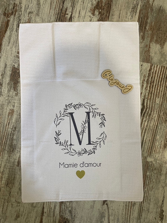 Torchon « mamie d’amour »