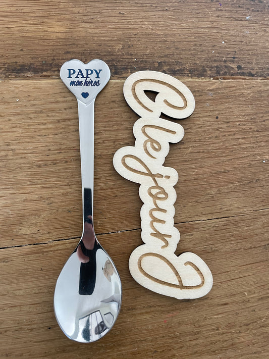 Cuillère « papy héros »