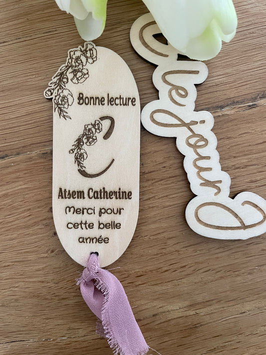 Marque page initiale