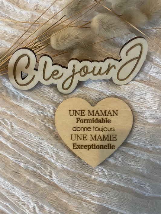 Magnet « une maman formidable … »