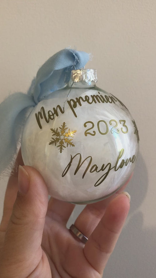Boule « mon premier Noël »